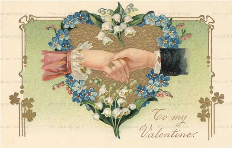 vl960-Heart Hand Flowers