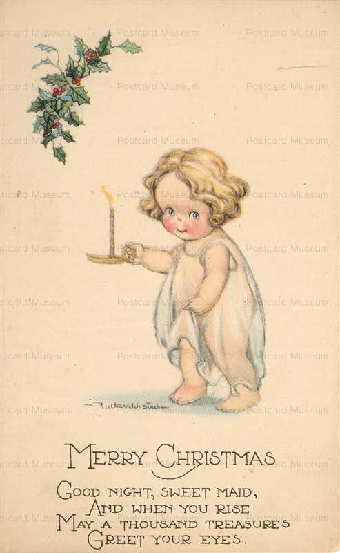 xm130-Ruth Welch Siver Kewpie Christmas