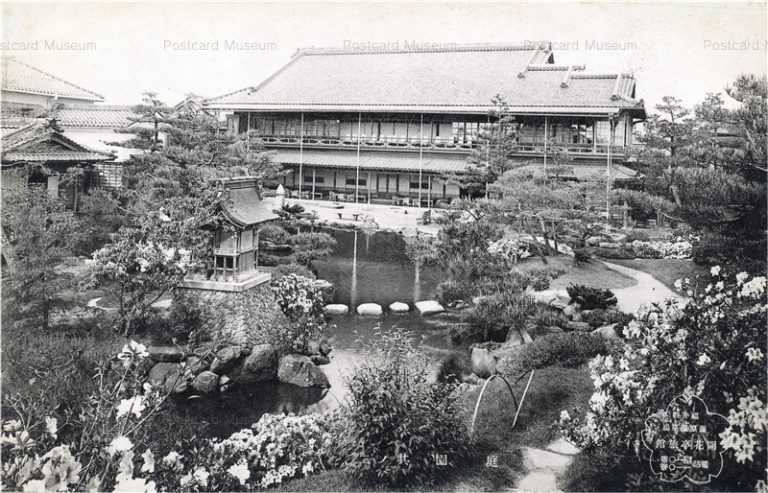 hf690-Awara Spa Kaikatei 藍原温泉場 開花亭旅館 園庭 其ニ