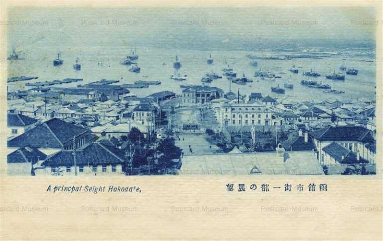 hh975-Princpal Seight Hakodate 函館市街一部の展望