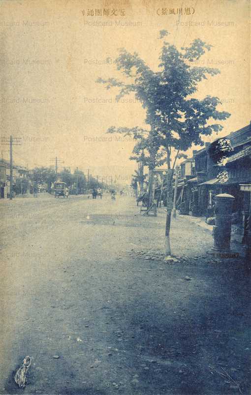 ha493-Chikabumi Shidandori Asahikawa 近文師団通り 旭川風景