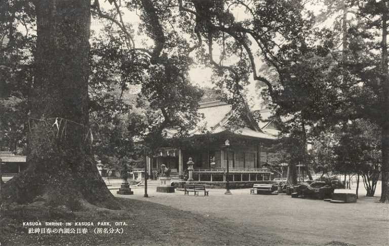 oii420-Kasuga Shrine Oita 春日公園内の春日神社 大分名所