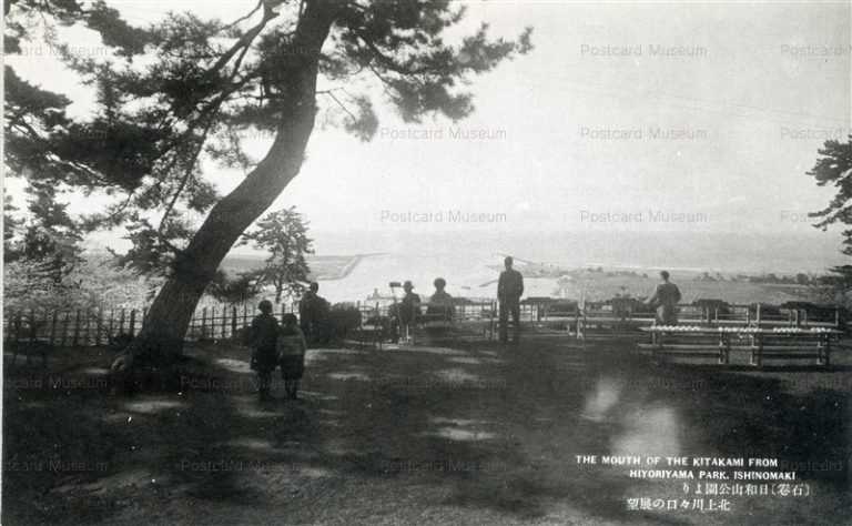 se2700-Hiyoriyama Park Ishinomaki 日和山公園より北上川々口の展望 石巻