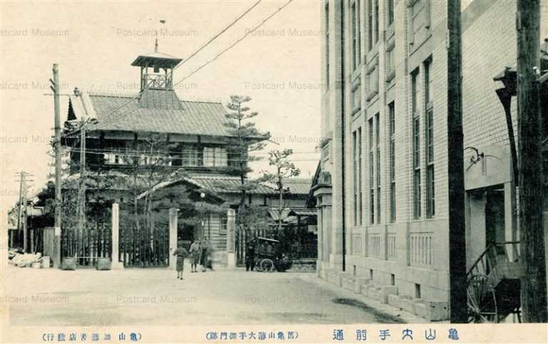 um742-Otemaedori Kameyama 亀山大手前通 舊亀山藩大手御門跡