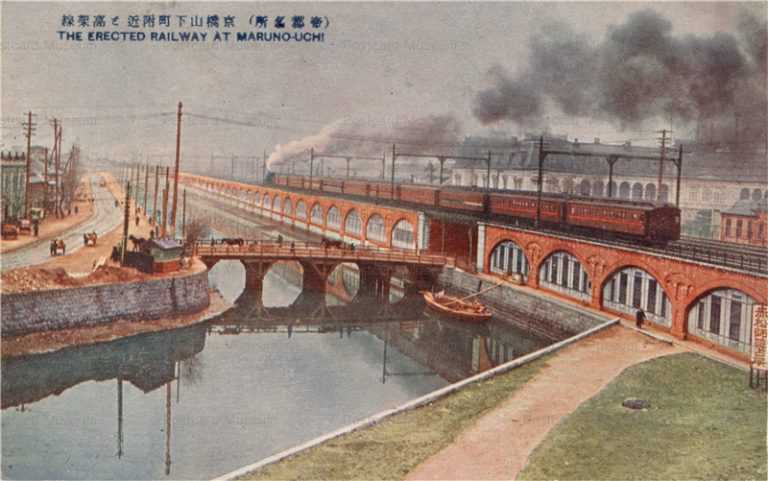 tmc490-Railway Marunouchi 京橋山下町 高架線