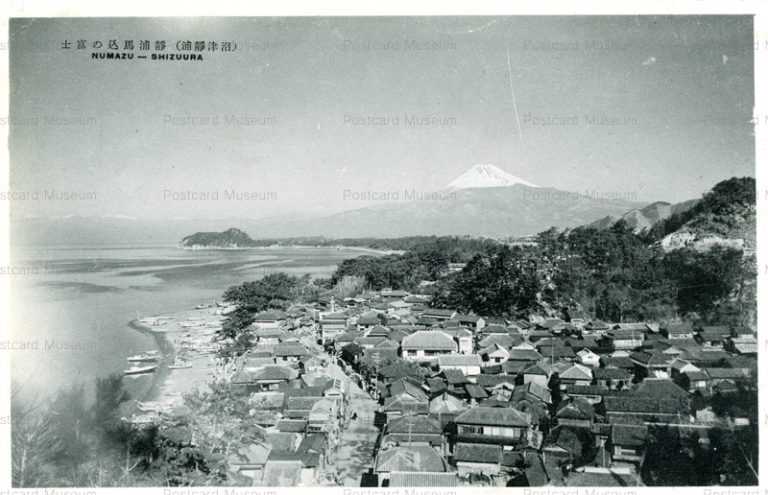 uc1495-Numazu Shizuura 静浦馬込の富士 沼津静浦