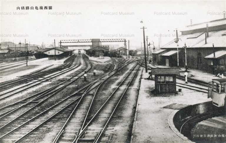 um710-Kameyama Station 関西線 亀山駅構内