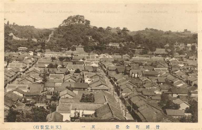 oi1810-Takedacho Panorama1 Oita 竹田町 全景其１ 大分
