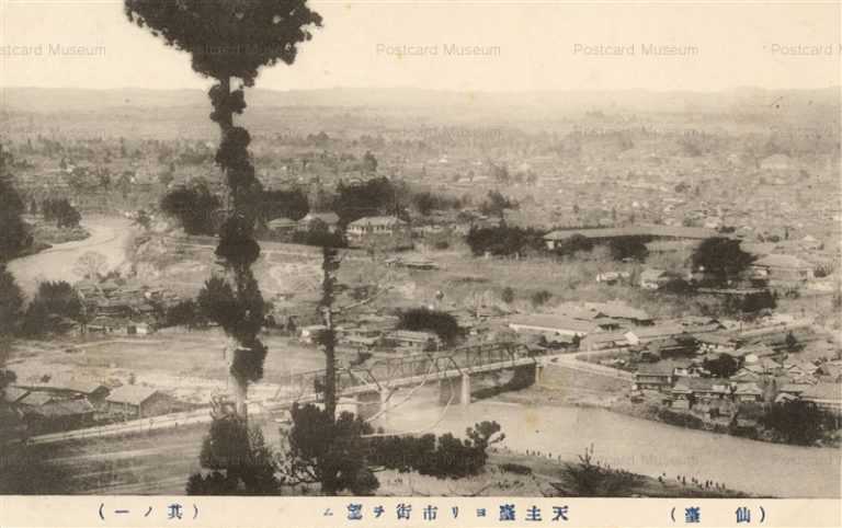 se1640-View Sendai 天守台ヨリ市街望ム其ノ一 仙台