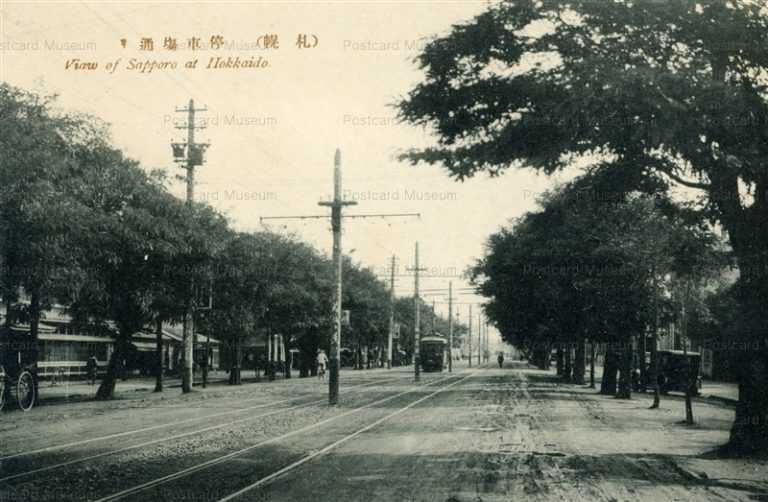 hs031-Sapporo Station Street 停車塲通り 札幌