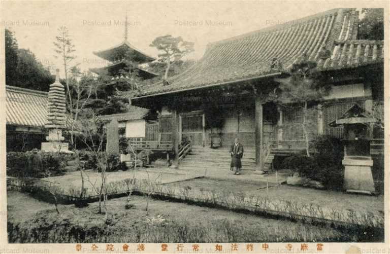 zn930-Taimadera 當麻寺 中將法如 常行堂 護會院全景