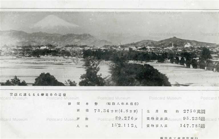 uc156-Shizuoka City 静岡市勢 昭和八年