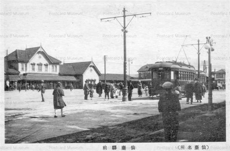 se032-Sendai Station 仙臺駅前 仙臺名所