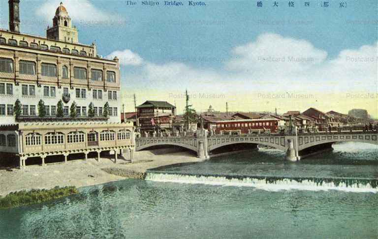kyc015-Shijo Bridge Kyoto 四条大橋