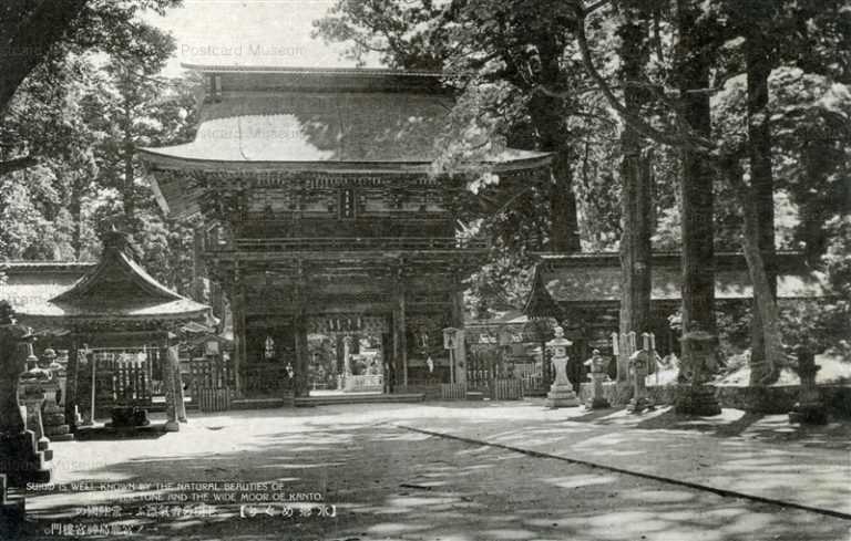 ll1230-Kashima jingu Ibaraki 老樹の香氣漂ふ、常陸國の一ノ宮鹿島神宮樓門 茨城