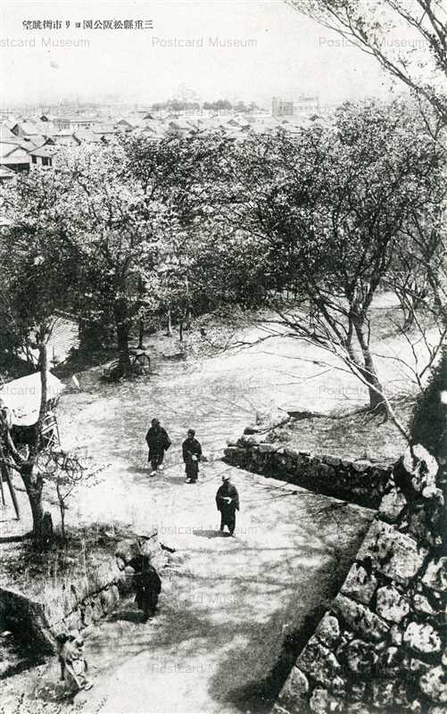 um1430-Matsuzaka Chuoshiosen Mie三重 松阪公園より市街