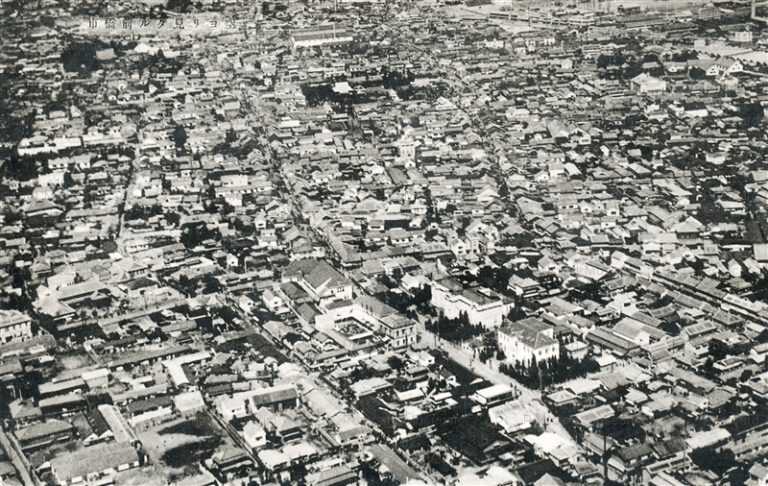 lg295-Maebashi seen from sky Gunma 空より見たる前橋市 群馬