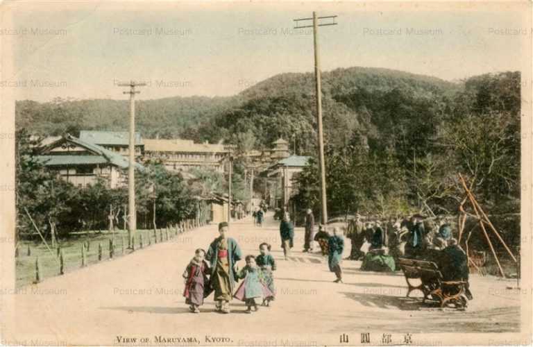 ky460-View of Maruyama,Kyoto 京都圓山