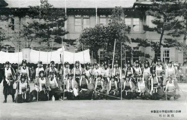 la242-Kanagawa Teachers School 神奈川県師範学校運動会 仮装行列