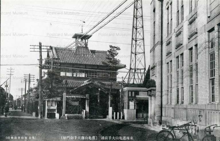 um741-Otemaedori Kameyama 東海道亀山大手前通 旧亀山藩大手御門址