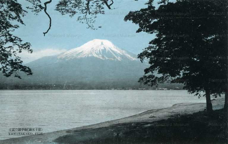 yn537-Yamanakako Fuji 山中湖の冨士 冨士五湖