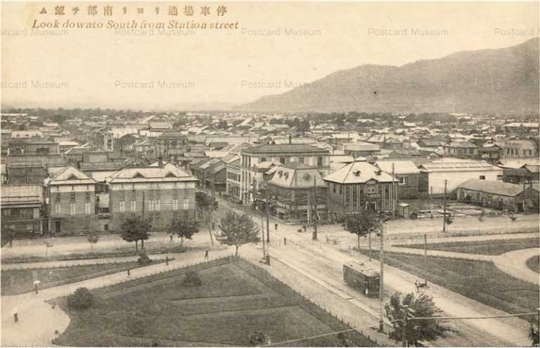 hs060-Station Street Sapporo 停車場通より南望 札幌