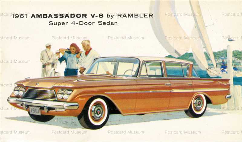 car350-1961 Rambler Ambassador Sedan Car