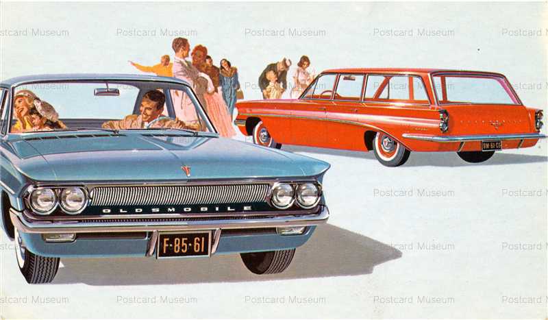 car390-1961 Oldsmobiles F-85 DeLuxe Sedan&Wagon