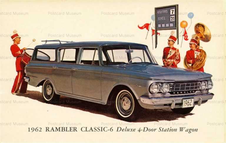 car402-1962 Rambler Classic-6 Deluxe 4-Door Station Wagon