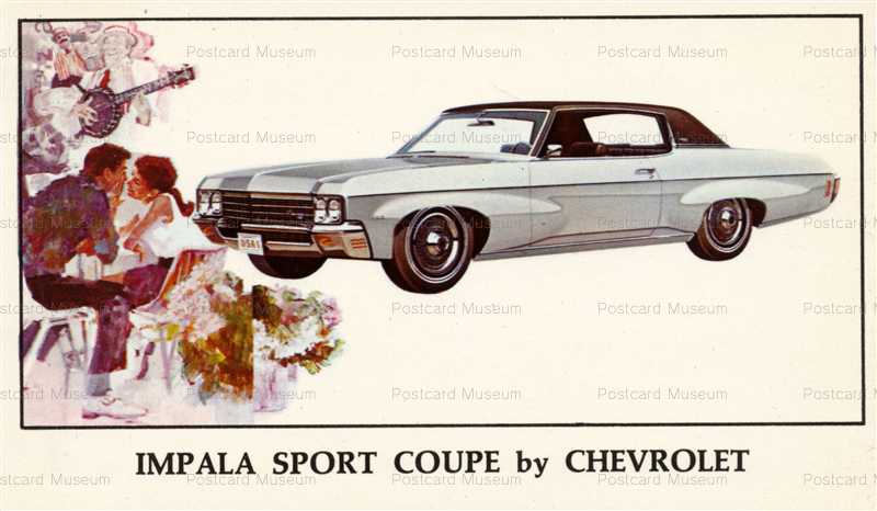 car470-1970 Chevrolet Impala Sport Coupe Automobile Car