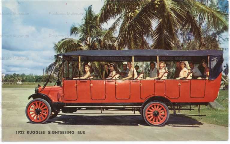 car670-1922 Ruggles Sightseeing Bus