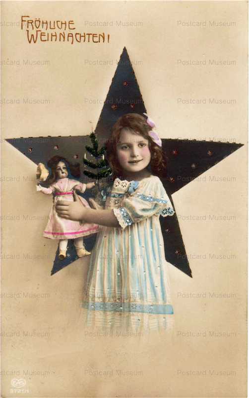 do069-Girl with Doll Star