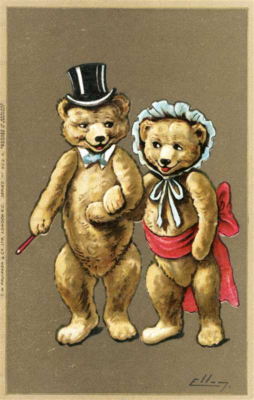 mr and mrs teddy bears
