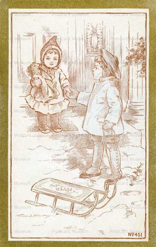 dob1020-Children Flyer Sled