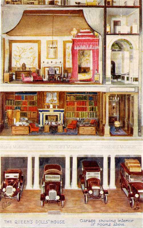 doc300-Tuck Queen's Doll House Garage and House