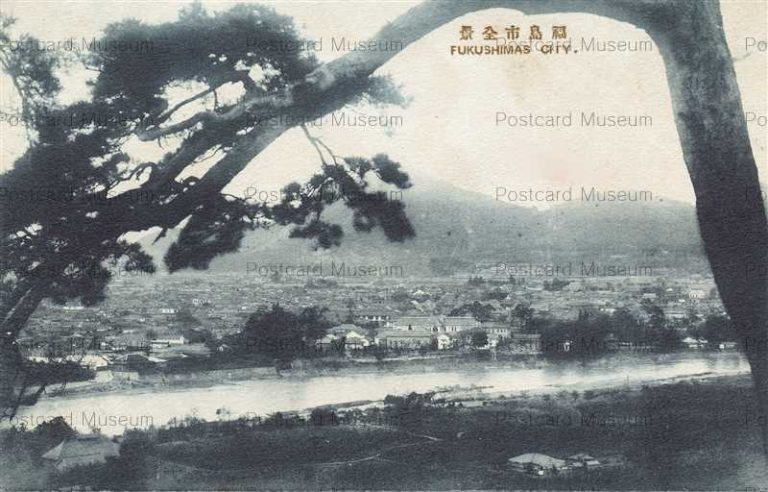 ef182-Fukushima City 福島市全景