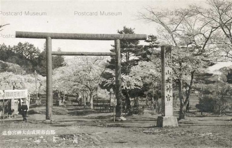 ef478-Kaiseizan Daishingu Koriyama 郡山市開成山大神宮参道