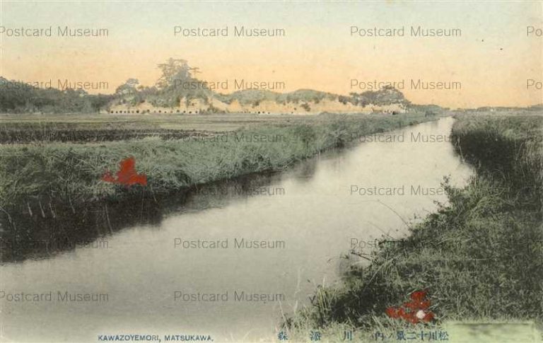 ef880-Kawazoemori Matsukawa 川添森 松川十二景 福島相馬