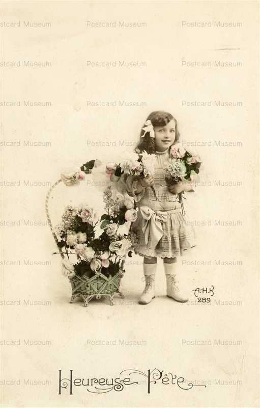 eg064-Cute Girl with Flowers