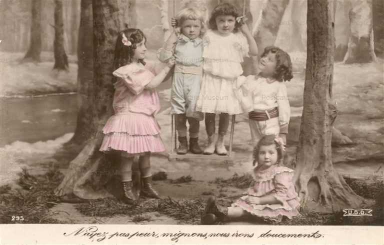 eg120-Cute Children in Forest