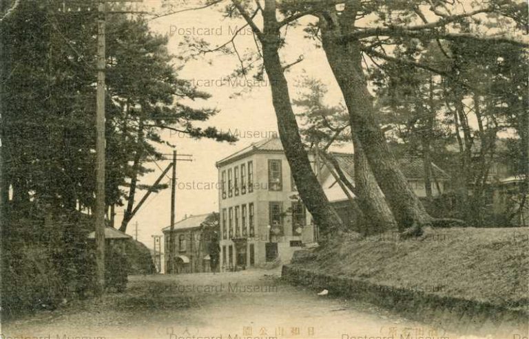 ey550-Hiyoriyama Park Entrance Sakata 日和山公園 入口 酒田名所