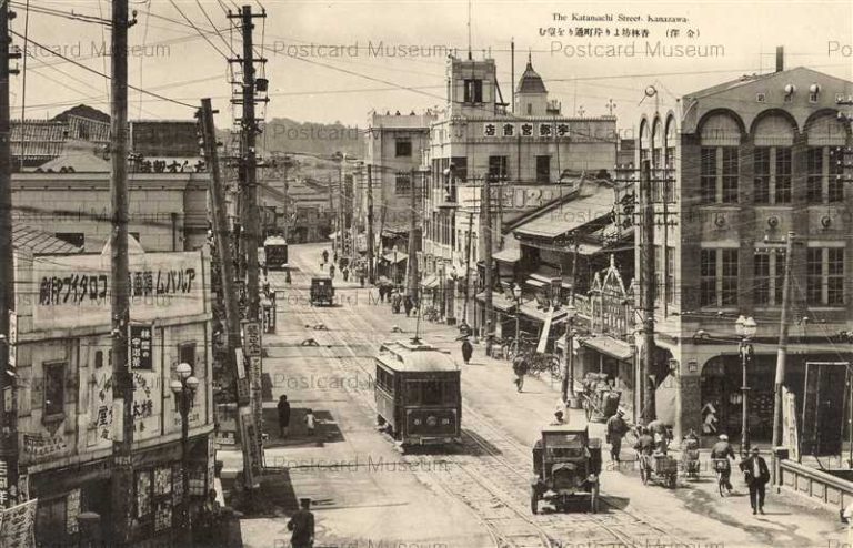 hiz066-Katamachi Street Kanazawa 香林坊より片町通を望む 金沢