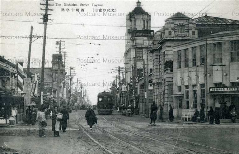 ht025-Nishicho Street Toyama 西町十字路 文化の富山