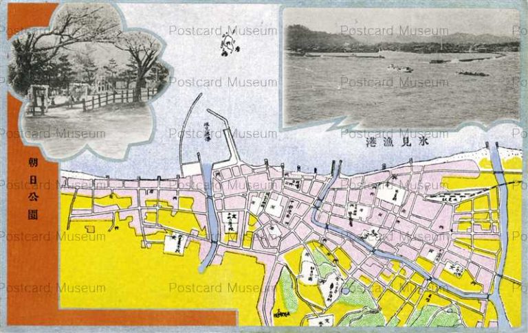 ht780-Himi 氷見漁港 朝日公園 地図