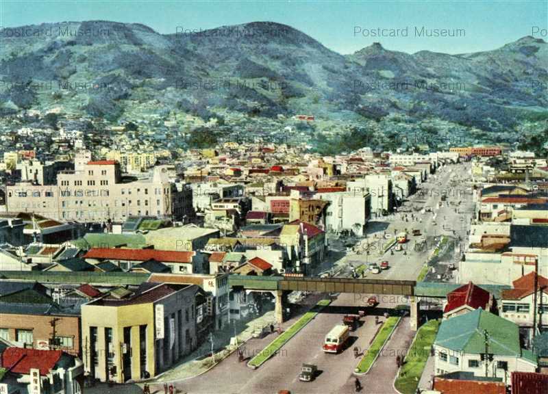 nac850-Sasebo 佐世保市の繁華街 | 絵葉書資料館