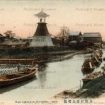 oa370-Temple Osaka 大阪住吉高燈籠 | 絵葉書資料館