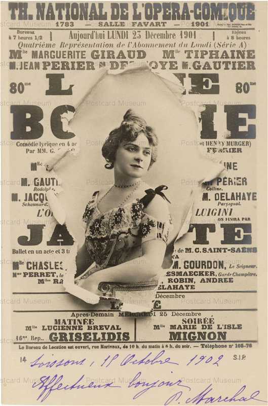 stb095-Opera Newspaper 1902 Reutlinger Paris