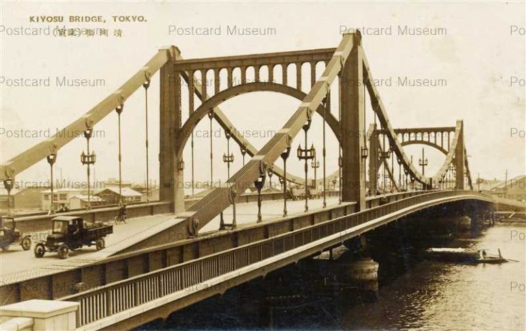 tkb910-Kiyosu Bridge Tokyo 清洲橋 東京