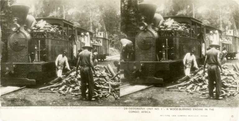 trm190-Wood-Burning Engine in the Congo Africa
