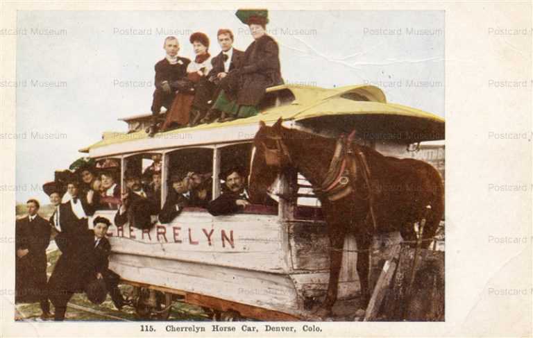 trm340-Cherrelyn Horse Rail Car Denver Colorado